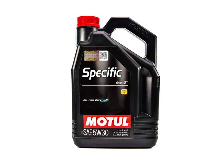 MOTUL  SPECIFIC DEXOS 2 5w30 5л.     102643