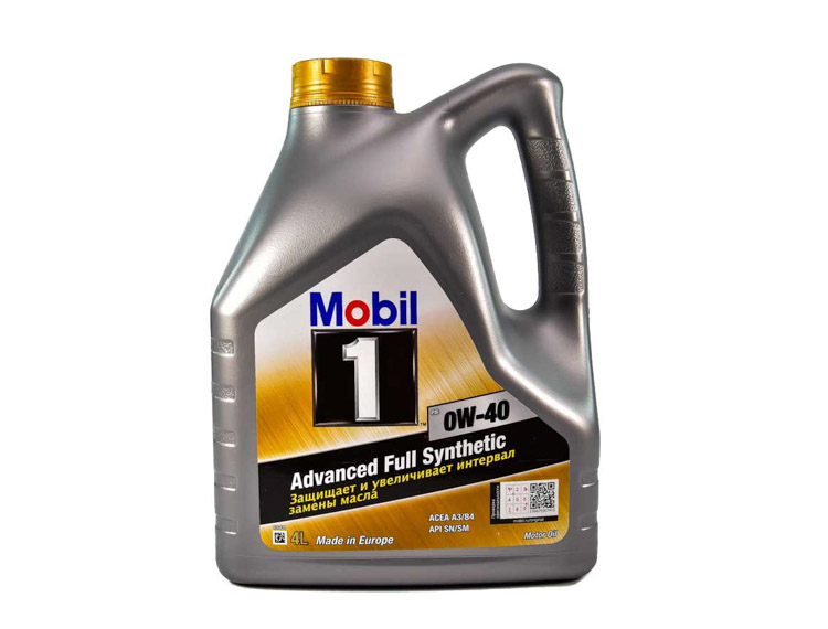 MOBIL 1  0W40 Advanced Full Synthetic 4л