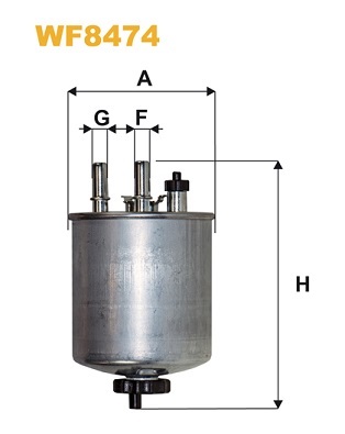 WIX Фільтр паливний WF 8474