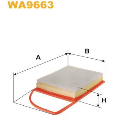 WIX Фільтр повітряний WA 9663