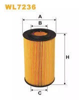 WIX Фільтр масляний WL 7236