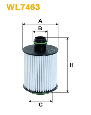 WIX Фільтр масляний WL 7463