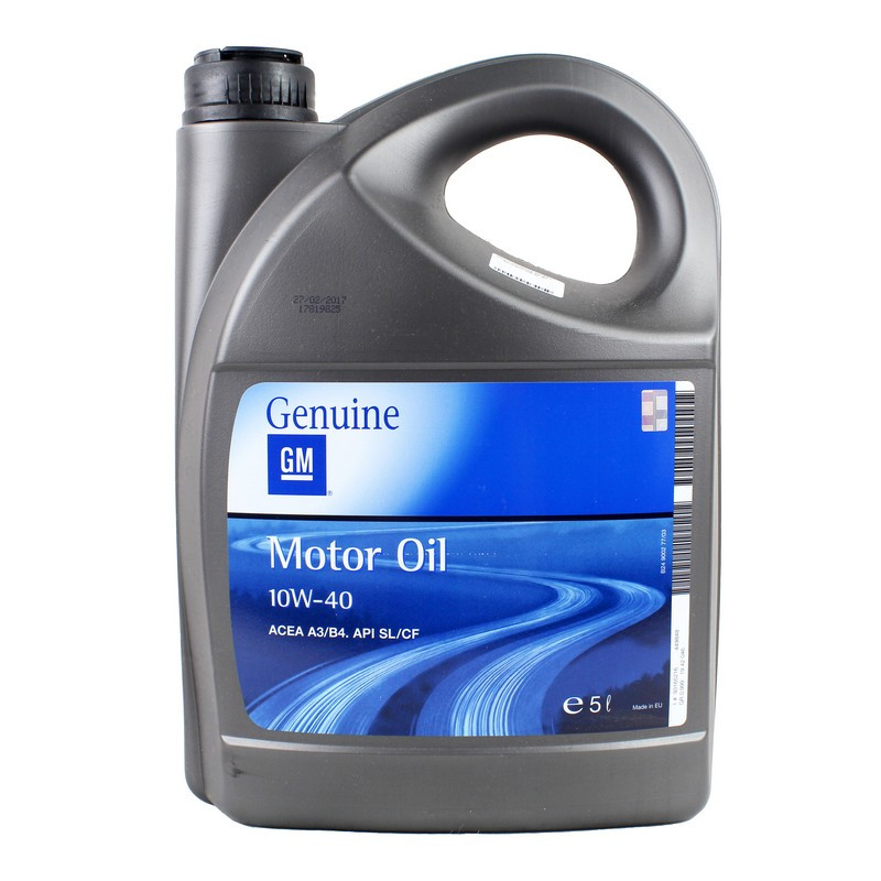 93165215 GM "Semi Synthetic 10W-40" 4л