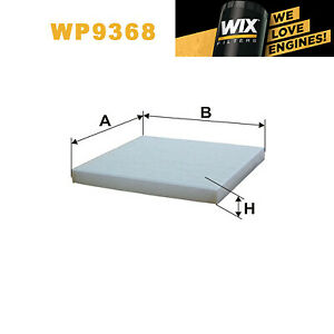 WIX Фільтр салону WP 9368