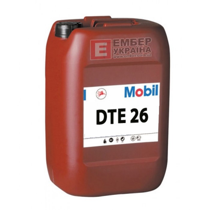 MOBIL DТE 26 олива гідравлічна 20л