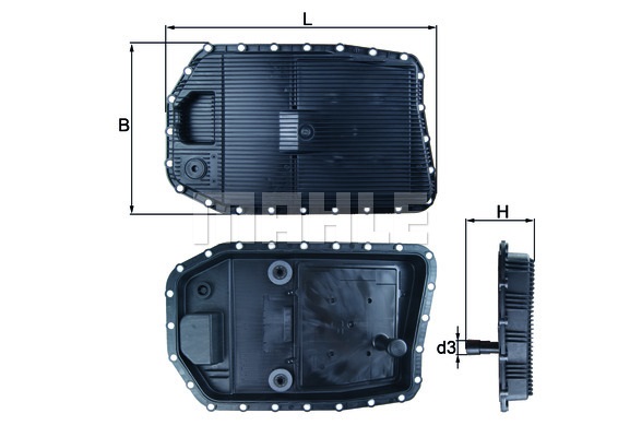 KNECHT Фільтр АКПП  HX 154