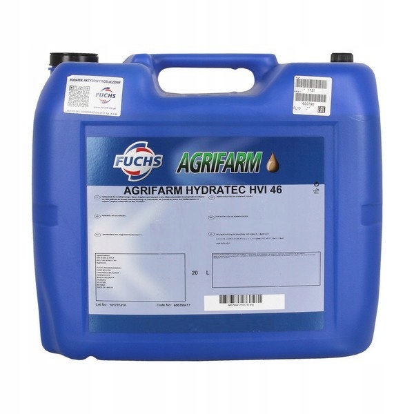 FUCHS AGRIFARM HYDRATEC HVI 46 20л