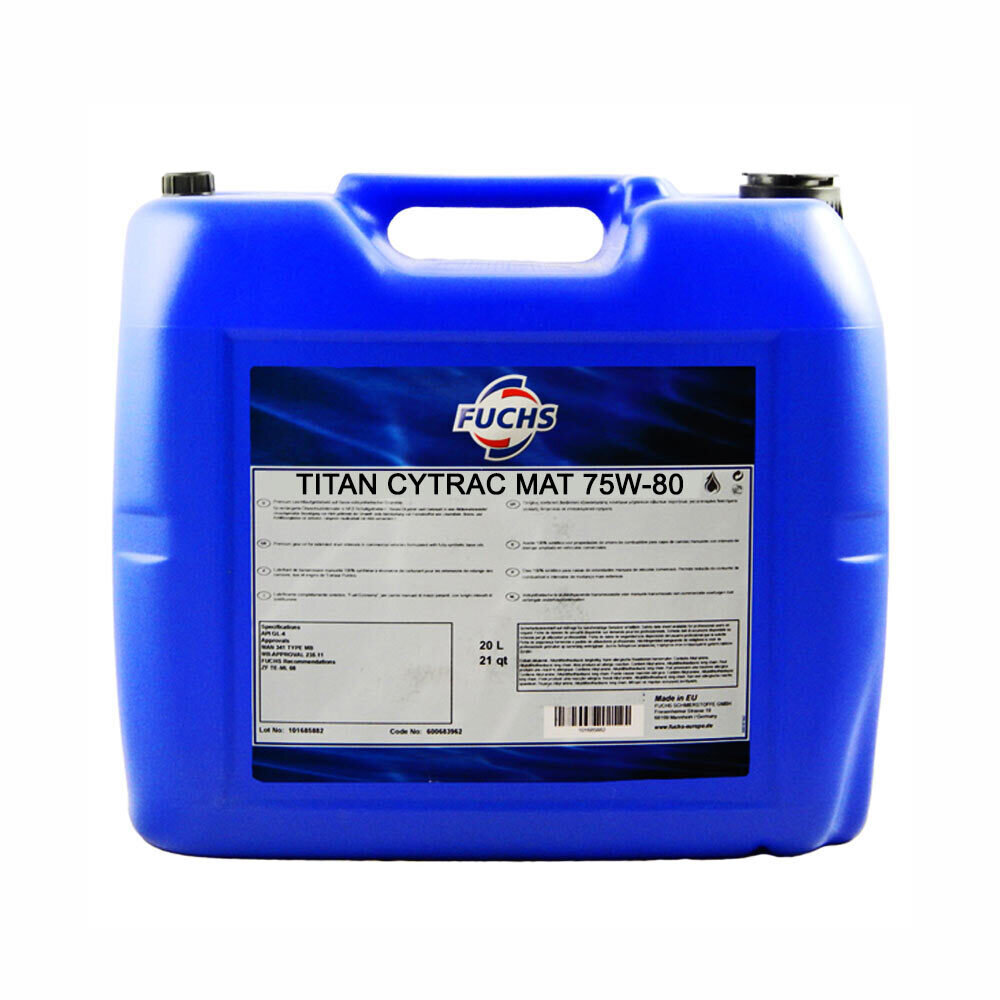 FUCHS TITAN CYTRAC MAT 75W-80 20 л PLA