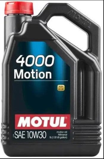 MOTUL  4000 MOTION SAE 10W30 (5L)        100334