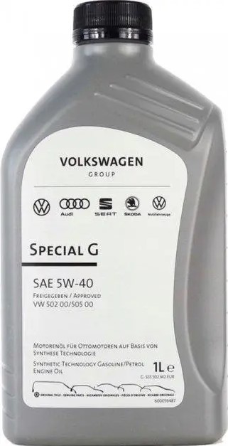 VOLKSWAGEN Масло моторне Special G 5W40 1л (бензин)