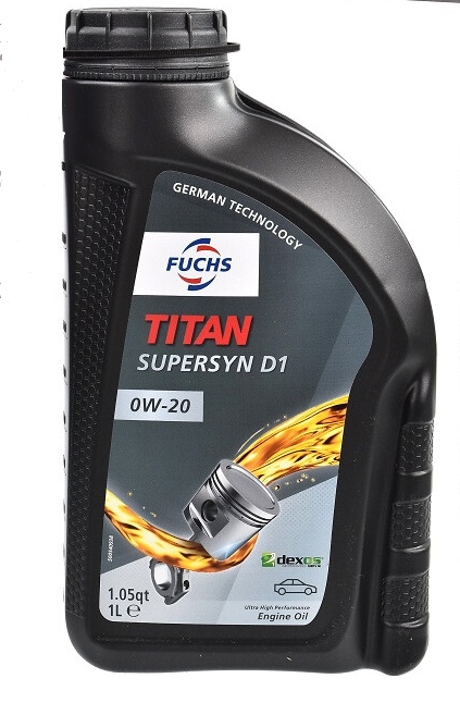 FUCHS TITAN SUPERSYN D1 0W-20 1л