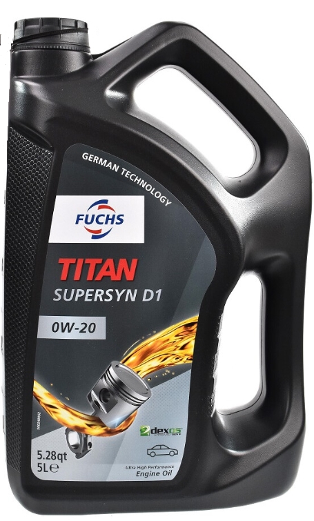FUCHS TITAN SUPERSYN D1 0W-20 5л