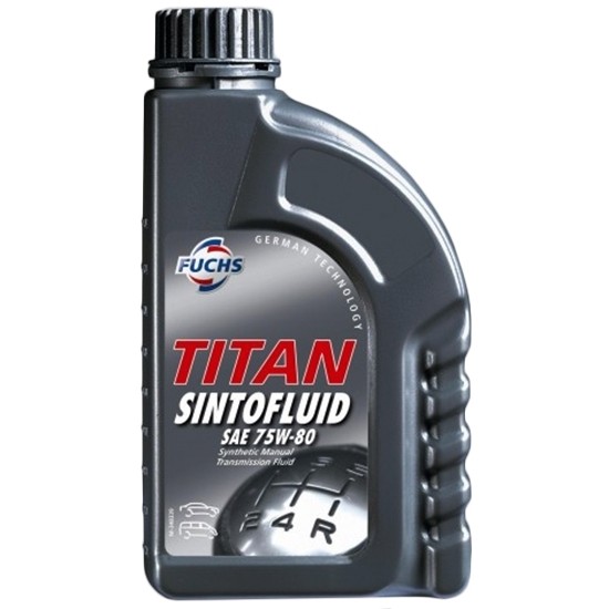 FUCHS TITAN SINTOFLUID  75w80 GL-4 Олива трансмісійна 1л