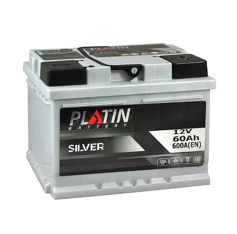 PLATIN Silver MF (L2) 60Ah 600A R+