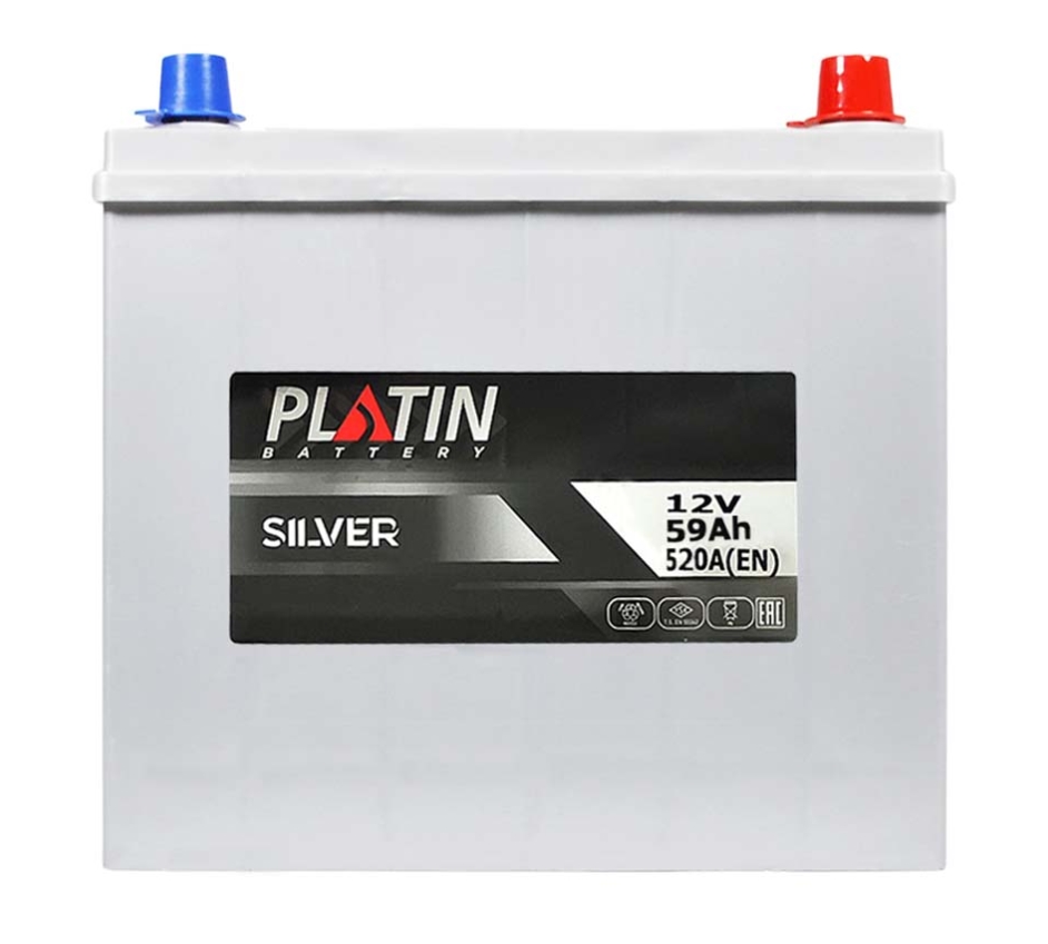 PLATIN Silver Asia SMF (NS60) 59Ah 520A R+
