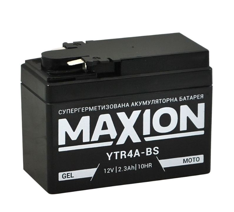 MAXION МОТО MXBM-YTR 4A-BS 12V 2,5AН 30А (GEL)