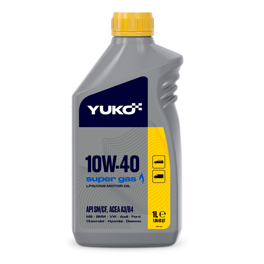YUKO SUPER GAS 10W40 1л