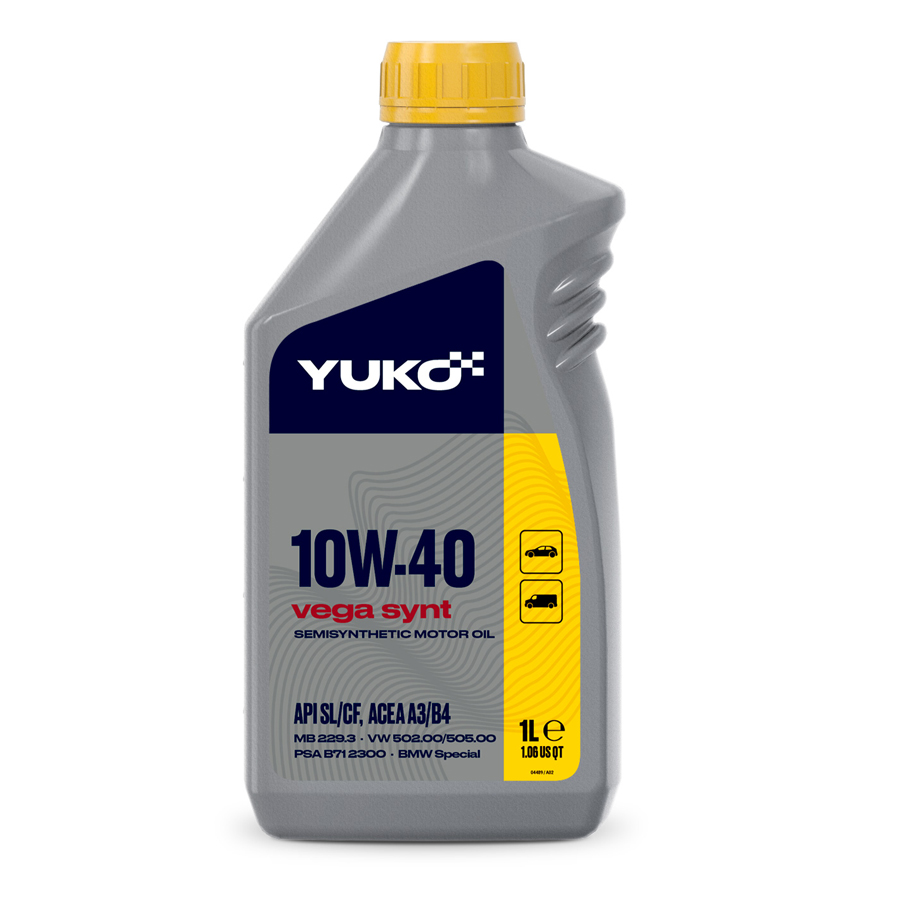 YUKO VEGA SYNT 10W40 1л
