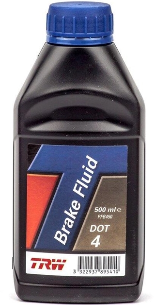 TRW dot 4 PFB450 Тормозна жидкость 0,5л