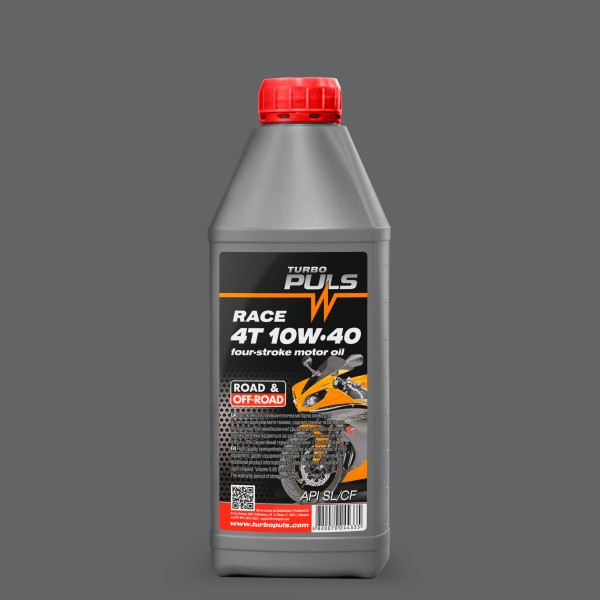 TURBO PULS 4T RACE 10W-40  API SL/CF   0,85л