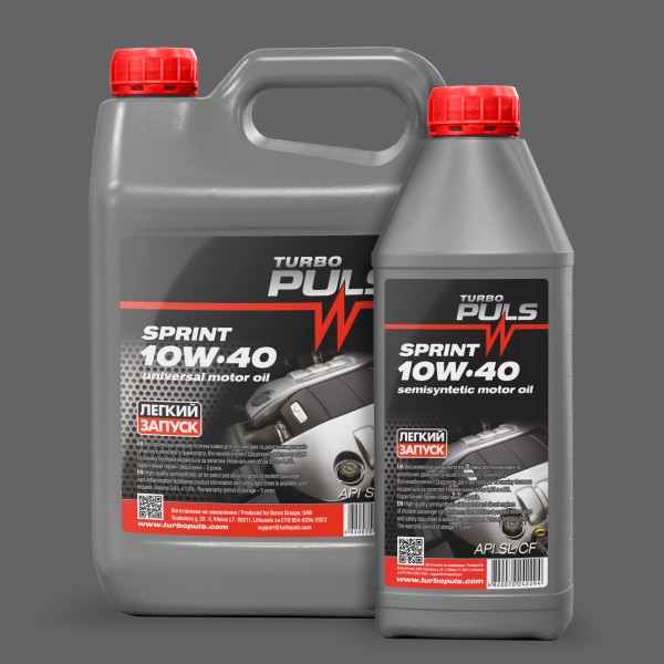 TURBO PULS SPRINT 10W-40  API SM/CF   3,6л