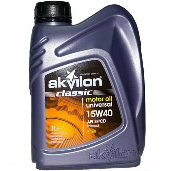 AKVILON Олива 15w40 класик 1л