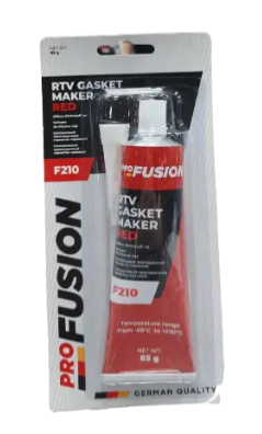 FUSION F 210  Герметик прокладочний червоний Fusion RTV Gasket Red 85г