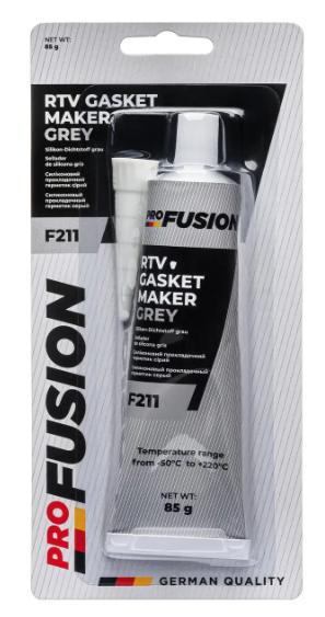 FUSION F 211 Герметик прокладочний сірий F211 Fusion RTV Gasket Grey 85г