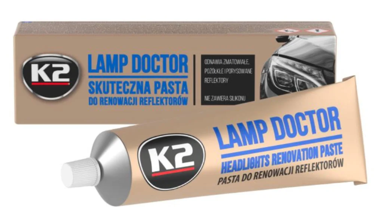 K2 L3050 LAMP DOCTOR / Паста для полірування фар 60мл