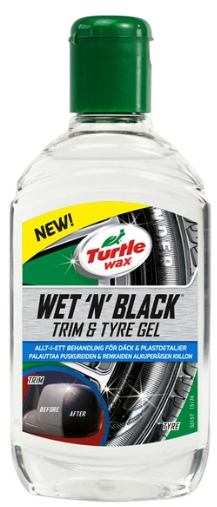 TURTLE WAX 53165/53144 Чорний лиск "Wet "N" Black" 300 мл