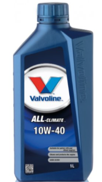 Олива моторна VALVOLINE ALL CLIMATE 10W40  1л. / 872774