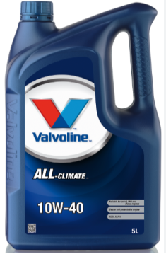 Олива моторна VALVOLINE ALL CLIMATE 10W40 5л. / 872776