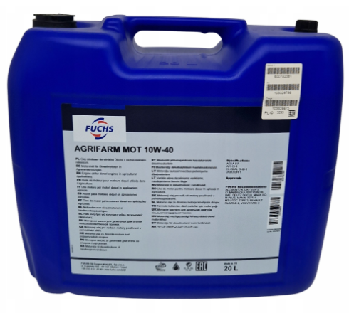 FUCHS AGRIFARM MOT 10W40 20л
