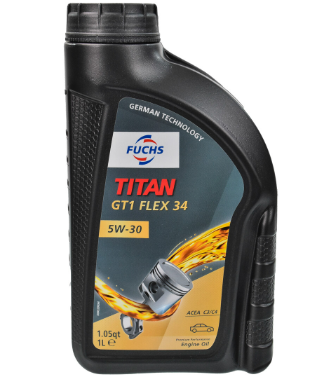 FUCHS TITAN GT 1 FLEX 34 SAE 5W-30 1л