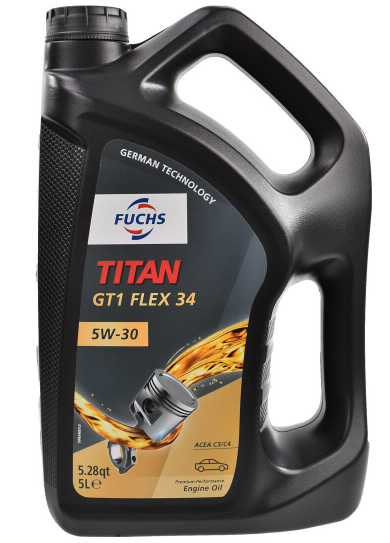 FUCHS TITAN GT 1 FLEX 34 SAE 5W-30 5л
