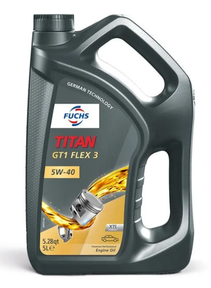 FUCHS TITAN GT1 FLEX 3 5W-40    5л
