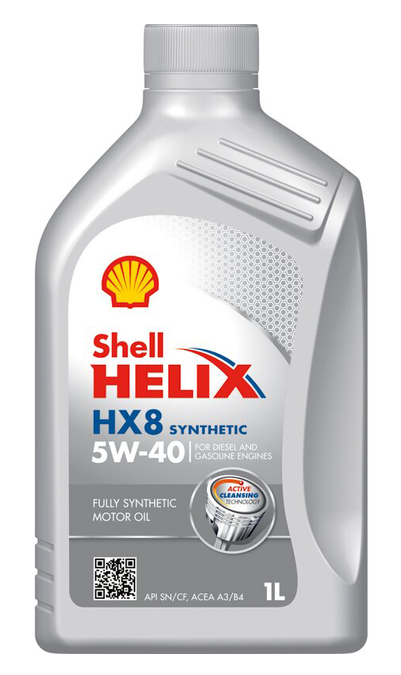 SHELL Helix HX8  5W40 1л