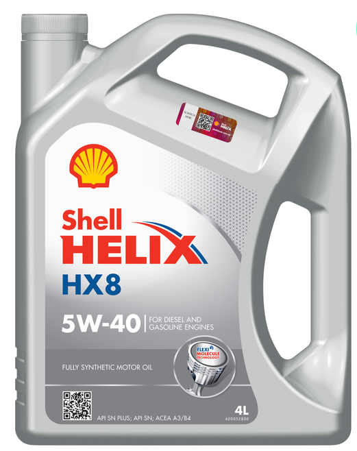 SHELL Helix HX8  5W40 4л