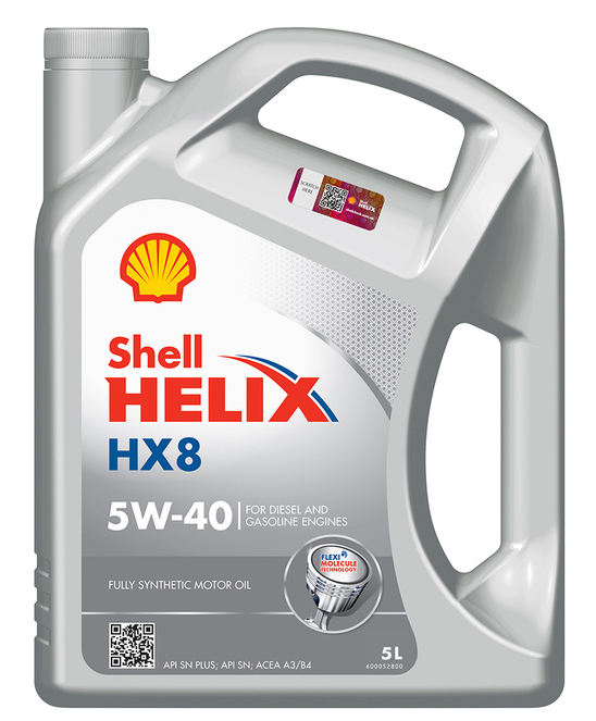 SHELL Helix HX8  5W40 5л