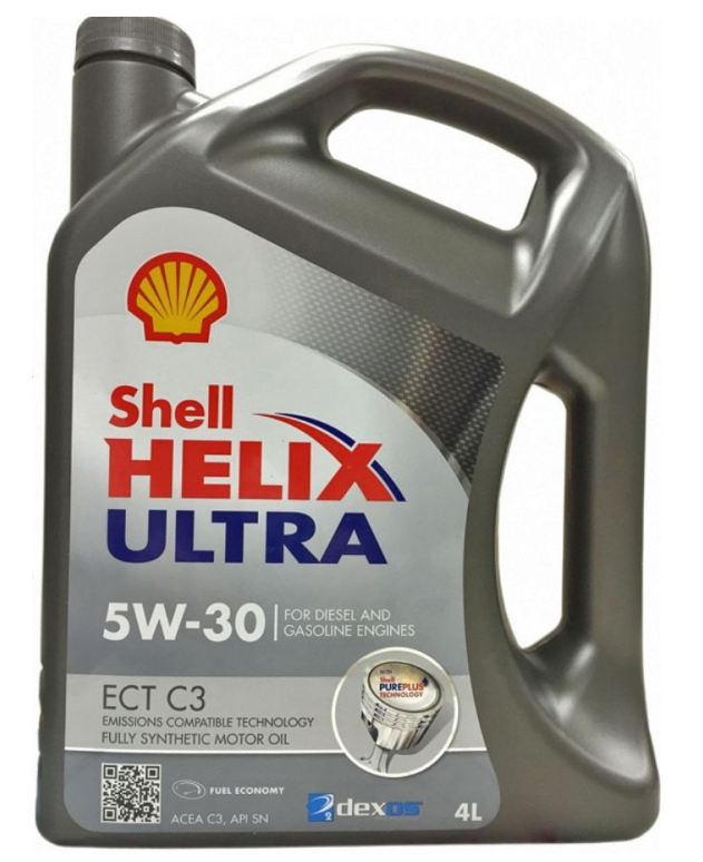 SHELL Helix Ultra ECT C3 5W30 4л
