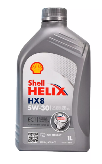 SHELL Helix HX8 ECT 5W30 1л  (504-507)