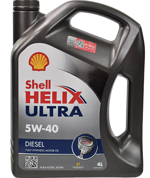 SHELL Helix Diesel Ultra 5W40 4л.