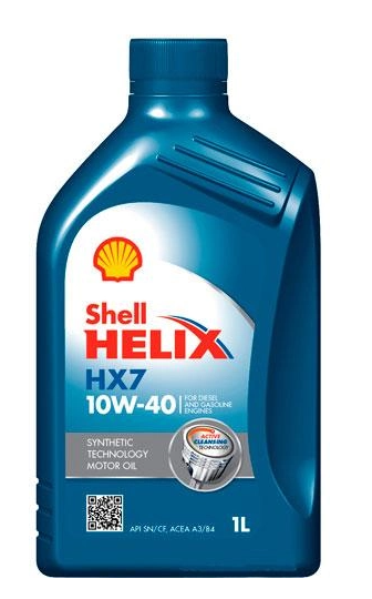 SHELL Helix  HX7 10W40 1л