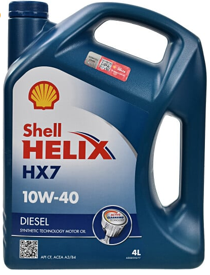 SHELL Helix Diesel HX 7 10W40 4л