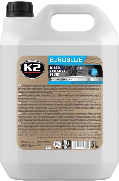 К2 Водний розчин сечовини /EUROBLUE DIESEL EXHAUST FLUID 5л