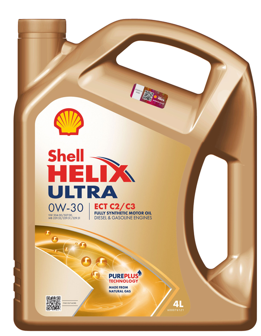 SHELL Helix Ultra ECT  C2/C3 0W-30 4л