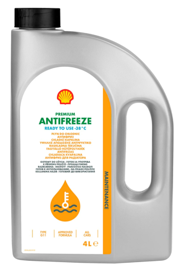 SHELL Premium Antifreeze RTU G11/TL774C   4л