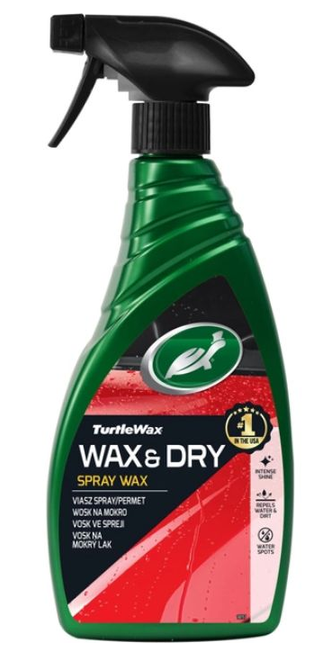 TURTLE WAX 52795 Вологий поліроль для кузова Wax & Dry 500 мл