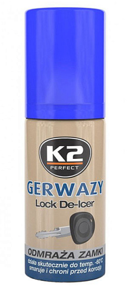 K2 К656 PERFECT GERWAZY  Розморожувач замків 50 мл
