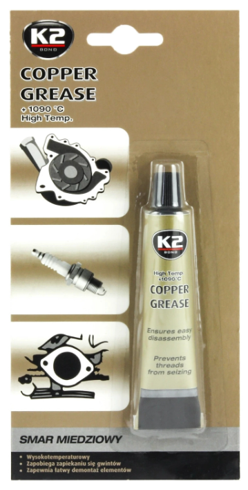 K2 B401 Мідне мастило 20 г (тюбик) / K2 PRO COPPER GREASE 20g